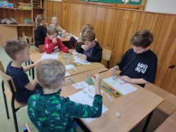 Zajęcia plastyczne w listopadzie