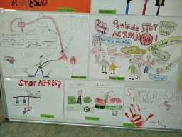 Konkurs plastyczny Agresji mówimy STOP