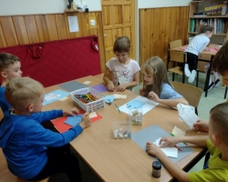 Zajęcia plastyczne we wrześniu